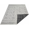 Kusový koberec Mujkoberec Original Nora 105005 Black Creme – na von aj na doma