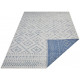 Kusový koberec Mujkoberec Original Nora 105006 Blue Creme – na von aj na doma