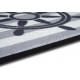 Rohožka námorné kormidlo 105364 Anthracite grey – na von aj na doma