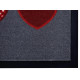 Rohožka Printy 105367 Red grey – na von aj na doma