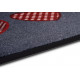 Rohožka Printy 105367 Red grey – na von aj na doma