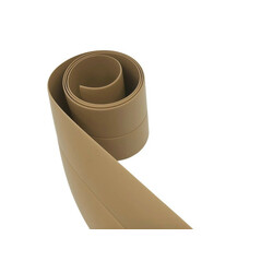 Lišta mäkčená hnedá svetlá 852 10 m