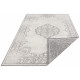 AKCIA: 160x230 cm Kusový koberec Twin Supreme 103870 Grey/Cream – na von aj na doma