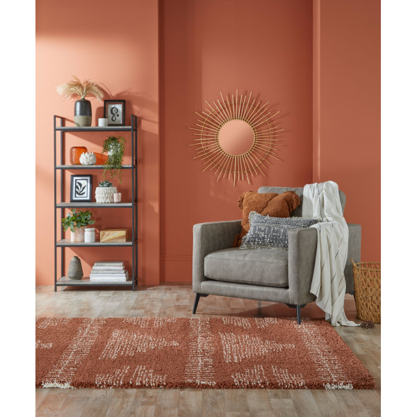 Kusový koberec Dakari Zane Terracotta