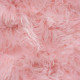 Kusový koberec Faux Fur Sheepskin Pink kruh