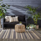 Kusový koberec Florence Alfresco Stripe Grey – na von aj na doma