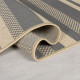 Kusový koberec Florence Alfresco Stripe Grey – na von aj na doma