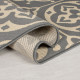Kusový koberec Florence Alfresco Tile Grey – na von aj na doma