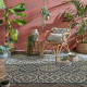Kusový koberec Florence Alfresco Tile Grey – na von aj na doma
