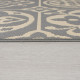 Kusový koberec Florence Alfresco Tile Grey – na von aj na doma