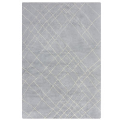 Kusový koberec Furber Alisha Fur Berber Grey/Ivory