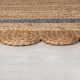 Kusový koberec Grace Jute Natural/Grey