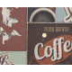 PVC podlaha - lino Tex-Maxima 2001 Coffee Time