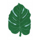 AKCIA: 120x180 cm Bio koberec kusový, ručne tkaný Monstera Leaf