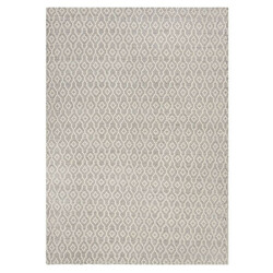 Ručne tkaný kusový koberec Nur Wool Dream Grey/Ivory