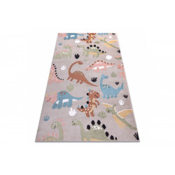 Detský kusový koberec Fun Dino beige