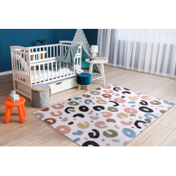 Detský kusový koberec Fun Spots cream