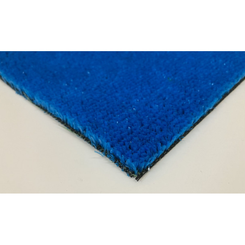 AKCIA: 250x1800 cm Modrý trávny koberec Spring metráž