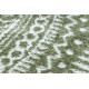 Kusový koberec Napkin green kruh