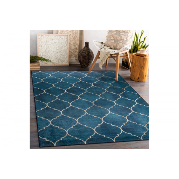 Kusový koberec ANDRE Maroccan trellis 1181 blue