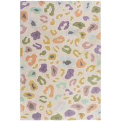 Kusový koberec Zest Kids Leopard Brights Cream/Multi