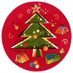 Detský koberček New Adventures 105314 Red Green Multicolor