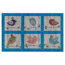 Protišmyková rohožka Mujkoberec Original 105409 Blue Multicolor