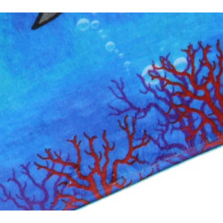 Protiskluzový kusový koberec Sea world