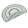 AKCIA: 140x140 (priemer) kruh cm Kusový koberec Twin Supreme 103415 Jamaica green creme – na von aj na doma