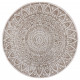 Kusový koberec Mujkoberec Original Nora 105453 Linen kruh – na von aj na doma