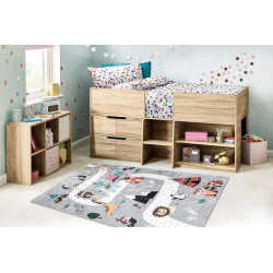 Detský kusový koberec Bambino 2160 Indian grey