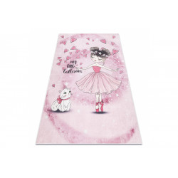 Detský kusový koberec Bambino 2185 Ballerina pink