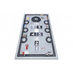 Detský kusový koberec Bambino 2279 Hopscotch grey