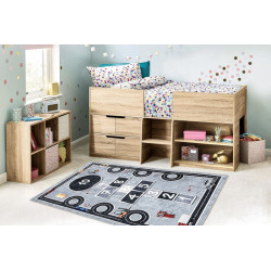 Detský kusový koberec Bambino 2279 Hopscotch grey