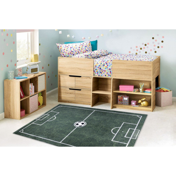 Detský kusový koberec Bambino 2138 Football green