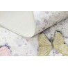 Detský kusový koberec Bambino 1610 Butterflies cream