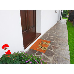 Rohožka Kokos Dva psi - na ven i na doma