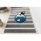 Detský kusový koberec Petit Bulldog grey