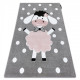 Detský kusový koberec Petit Dolly sheep grey