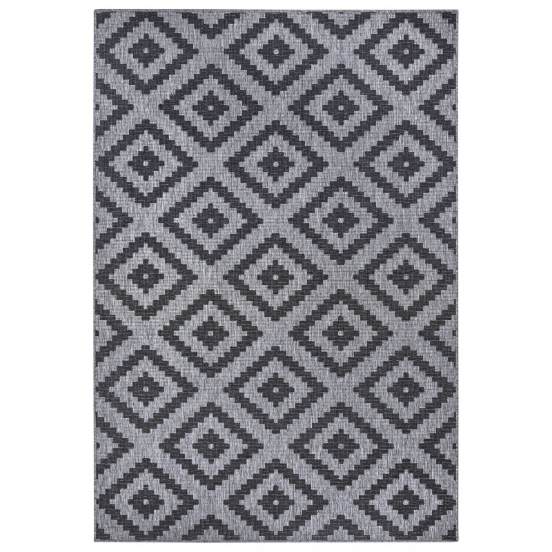 Kusový koberec Twin-Wendeteppiche 105461 Night Silver – na von aj na doma