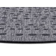 Kusový koberec Twin-Wendeteppiche 105418 Night Silver kruh – na von aj na doma