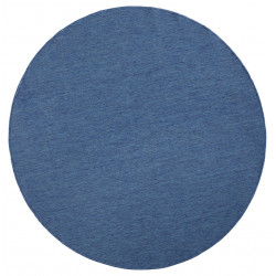 Kusový koberec Twin-Wendeteppiche 103100 blau creme kruh – na von aj na doma