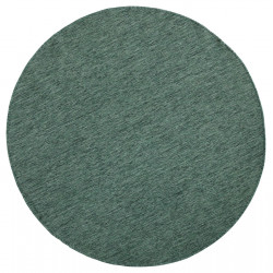 Kusový koberec Twin-Wendeteppiche 103095 green cream kruh – na von aj na doma
