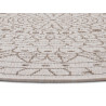 Kusový koberec Twin-Wendeteppiche 105475 Linen kruh – na von aj na doma
