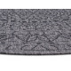 Kusový koberec Twin-Wendeteppiche 105476 Night Silver kruh – na von aj na doma