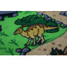 Detský kusový koberec Dino štvorec