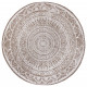 Kusový koberec Twin Supreme 105498 Linen kruh – na von aj na doma