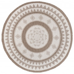 Kusový koberec Twin Supreme 105444 Linen kruh – na von aj na doma