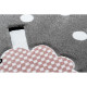 Detský kusový koberec Petit Dolly sheep grey kruh