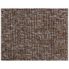AKCIA: 135x500 cm Metrážny koberec Optik 15 Hnedý